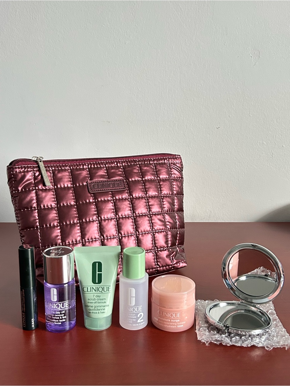 7 pieces clinique Mini Skincare Set